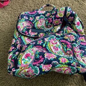 Vera bradley school backpack and lunch bag